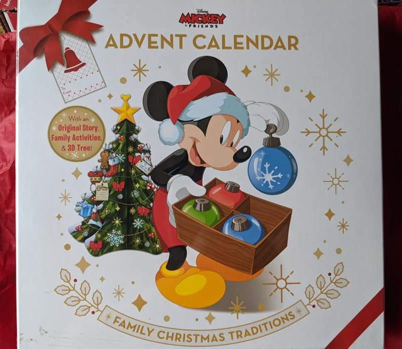 Disney Mickey + Friends Advent Calendar Family Christmas