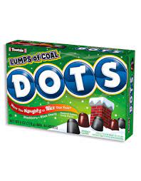 Dots Christmas Lumps of Coal Gumdrops by Tootsie