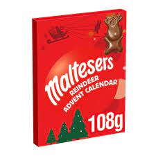 Maltesers Advent Reindeer Calendar British Chocolate