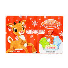 Rudolph the Red Nosed Reindeer Gummi Candy Theatre Box