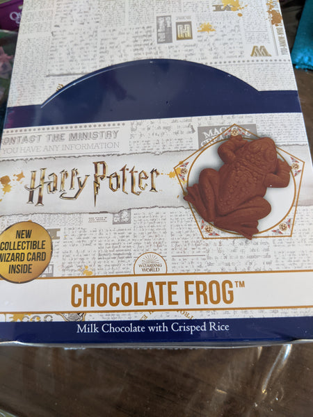 Harry Potter Chocolate Frog with wizard Card