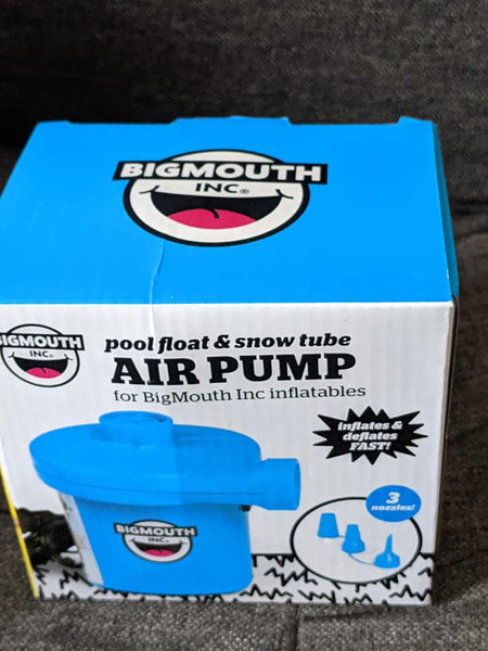 AC Electric Air Pump Inflate Deflate Pool Float Snow Tube