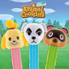 PEZ Animal Crossing Isabelle Tom Nook K.K. Slider