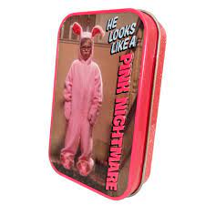 A Christmas Story Ralphie Pink Nightmare mints Tin Candy