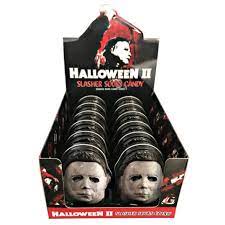 Michael Myers Halloween II Slasher Sours Boston America Tin Candy