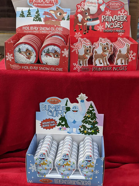 Rudolph the Red Nosed Reindeer Tin + Cherry Candy