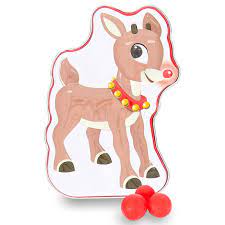 Rudolph the Red Nosed Reindeer Tin + Cherry Candy
