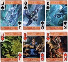Bicycle Age of Dragons Anne Stokes +Deck of Card