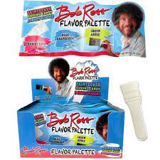 Bob Ross Flavor Palette Paintbrush Dipping Candy