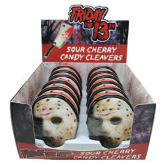Friday the 13th Tin Candy Sour Cherry Cleavers Jason Mask