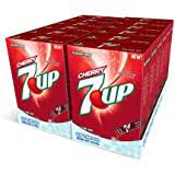 Cherry 7-Up Singles to Go Water Mix Box of 6 packets 7 UP