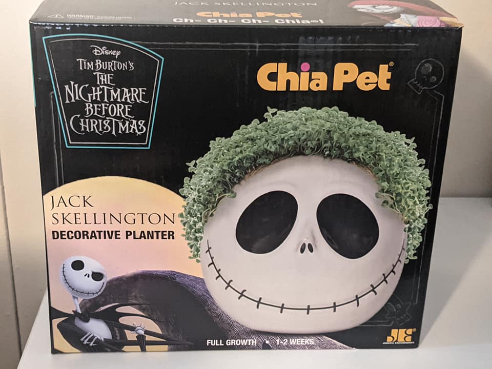 Chia Pet Nightmare Before Christmas Jack Skellington