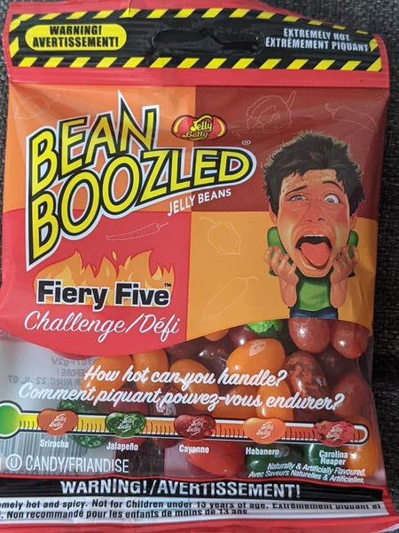 Jelly Belly Bean Boozled Fiery 5 Challenge 54g  Bag