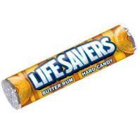 LifeSavers Butter Rum Hard Candy Rolls
