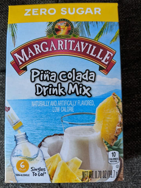 Margaritaville Pina Colada Singles to Go Drink Mix