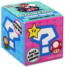 Mario Kart Racing Cup Tin Trophy Blind Box + Candy