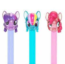 PEZ My Little Pony Crystal Heads Pinkie Pie Rainbow Dash Twilight