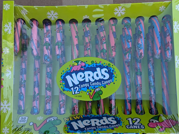 Nerds Candy Canes 12 pack