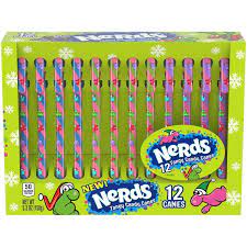 Nerds Candy Canes 12 pack