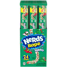 Nerds Ropes Christmas Holidays Red Green + White