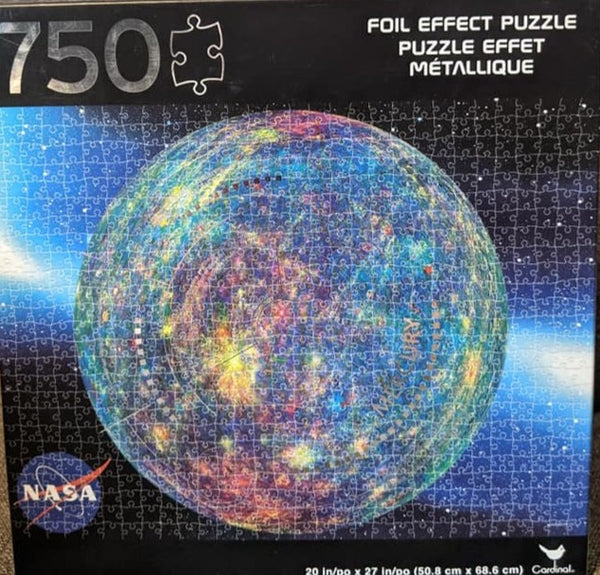 Puzzle NASA Foil Effect 750 piece Cardinal
