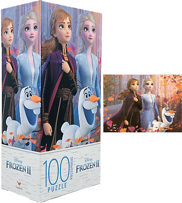 Puzzle Frozen 2 100 piece Anna Elsa Olaf