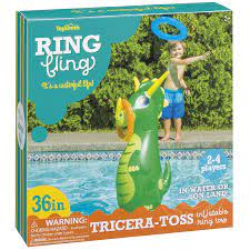 Ring Fling Tricera-Toss Inflatable Ring Toss Game