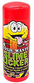Slime Lickers Toxic Waste Sour Rolling Liquid Candy