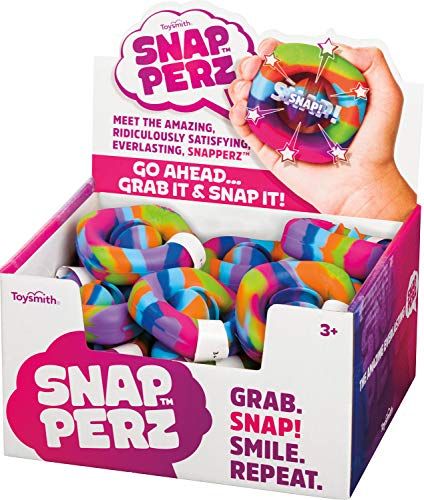 Snapperz SNAP PERZ Rainbow Tye Die Pop Fidget Toy