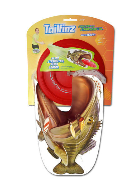 TailFinz Flying Disc with Stabilizing Tail