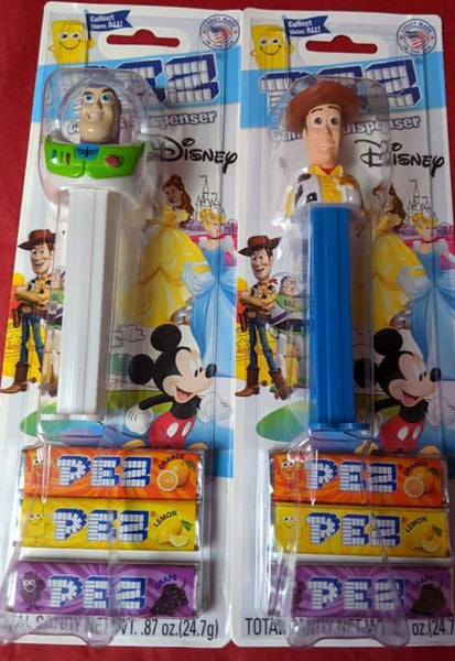 PEZ Disney Pixar Best of Collection Frozen 2 Toy Story 4 Aladdin + Sophia
